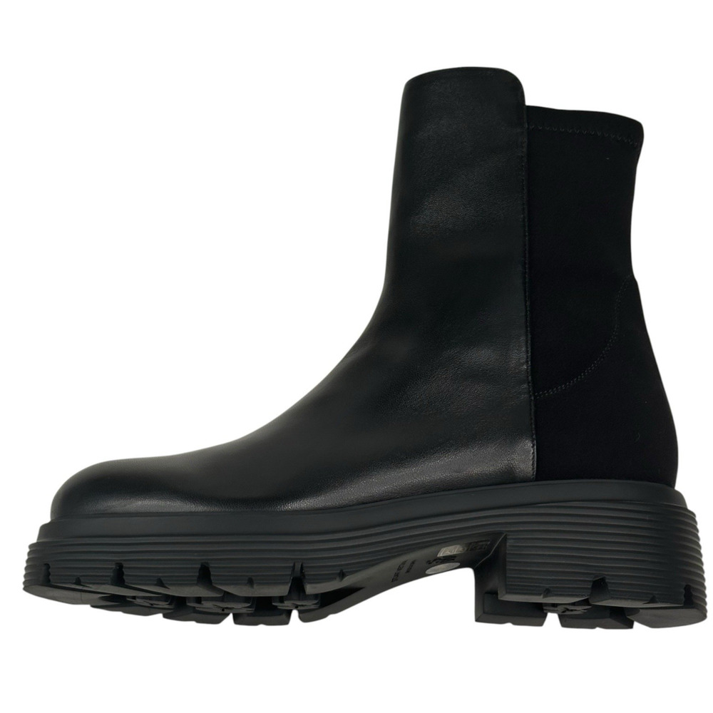 Stuart Weitzman 5050 Hudson Lite Bootie Black Leather Womens Size 7.5B New $595 - Picture 4 of 12